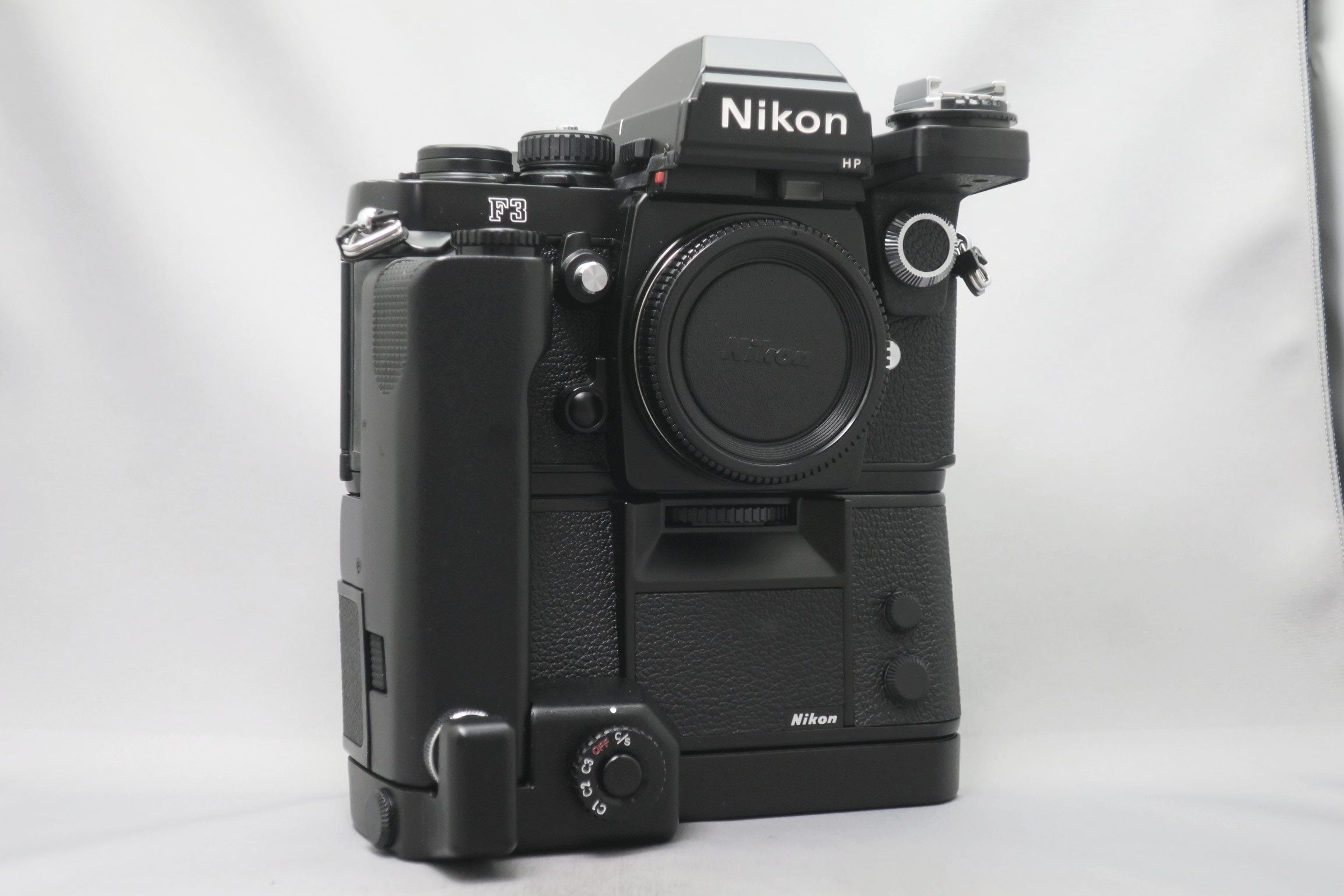 ニコン F3HP 192万台 MD-4、MK-1セット