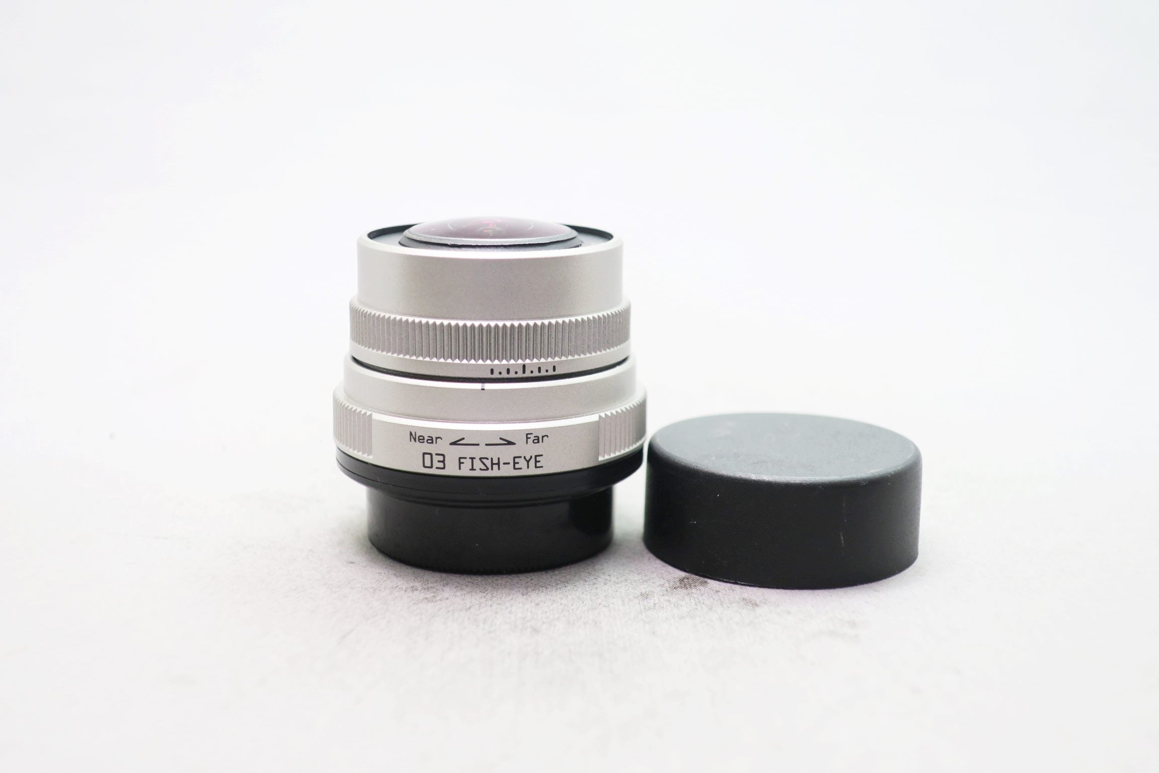 PENTAX 03 FISH-EYE 3.2mm F5.6 展示処分品 PENTAX 03 FISH-EYE Lens Q Mount Wide Angle Fisheye [Mint] 3.2mm f⁄5.6 w⁄Caps