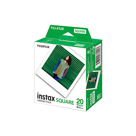 富士フィルム　インスタントカラーフィルム INSTAX SQUARE 2パック