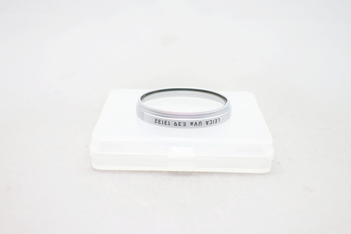 LEICA ライカ フィルター E39 UVA シルバー 13132 新品)Leica (ライカ) UVAフィルター E39 II シルバー（商品ID