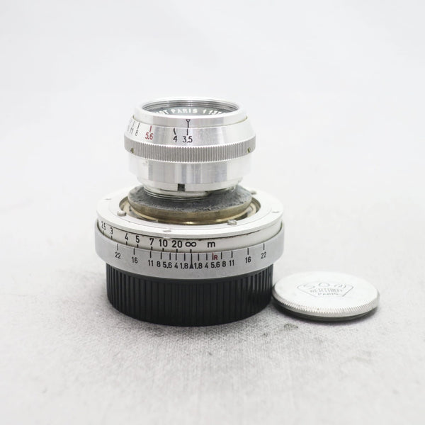 Som Berthio Paris Cinor 50mm F3.5 L39→M Som Berthiot Paris Cinor 50/3.5 L39改