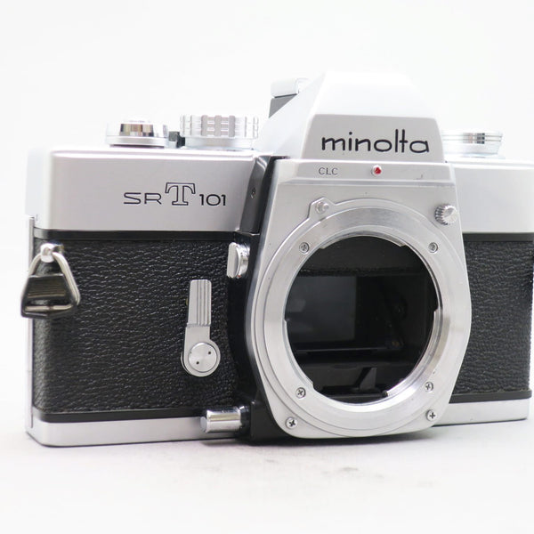 動作確認済み◎ミノルタSRT101 × 55mm f2 フィルム付きで ミノルタ SRT101