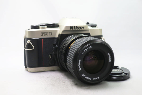 フィルムカメラ Nikon FM10 35-70mm Nikkor 50mm Nikon FM10 Body with 35-70mm f/3.5-4.8 Zoom-NIKKOR