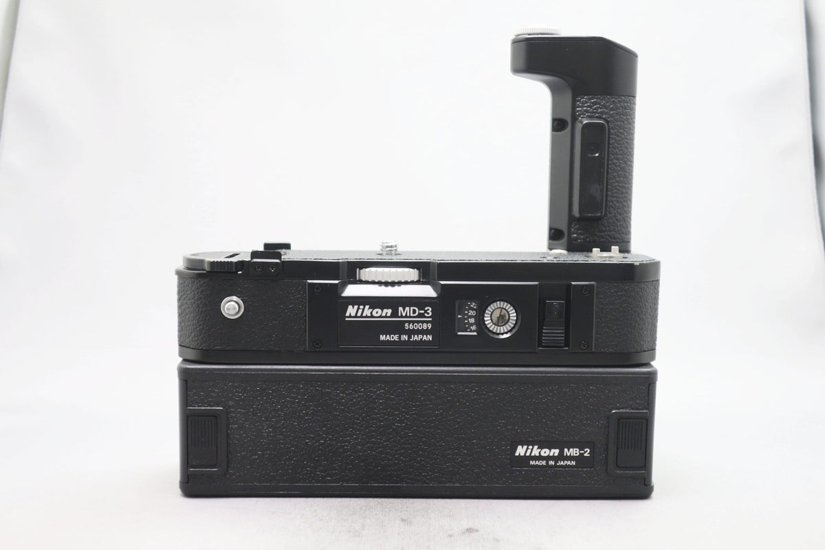 ニコンF2 モータードライブ MD-3、MB-2