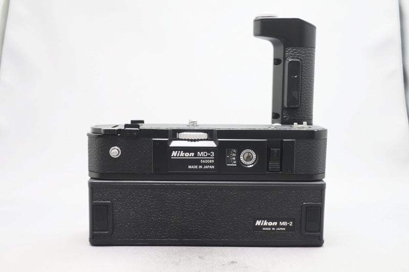 ニコン NIKON F2用　 MD-3 +MB-2 モータードライブ ニコンF2 モータードライブ MD-3、MB-2