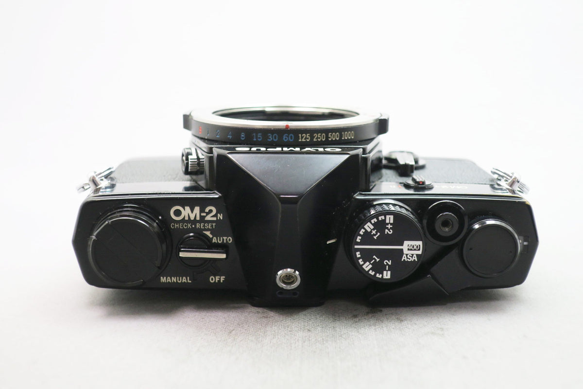 美品 OLYMPUS OM-2n ZUIKO 50mm F1.4 ブラック 中古】【送料無料】【保証付 】 オリンパス OM-2 S/N 306483