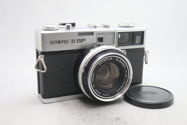 オリンパス35SP／Gズイコー42mmf1.7フード付【実写確認整備済】 オリンパス 35SP Gズイコー 42/1.7