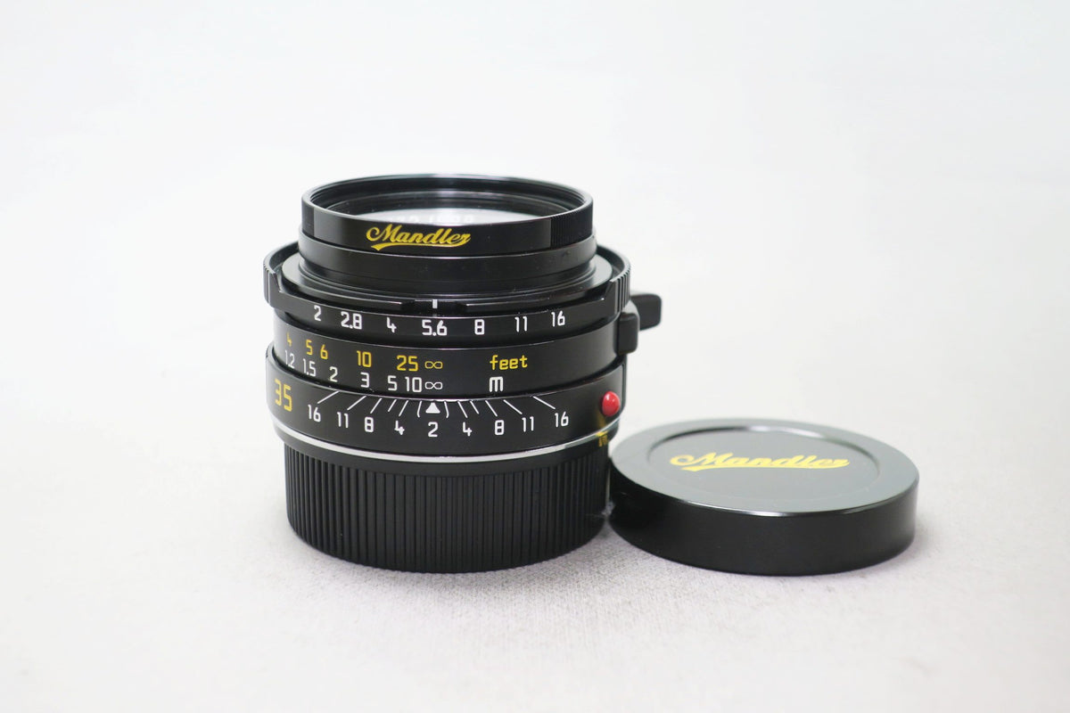 Mandler 35mm F2 7枚玉復刻 黒 Mandler M35/2 7枚玉復刻