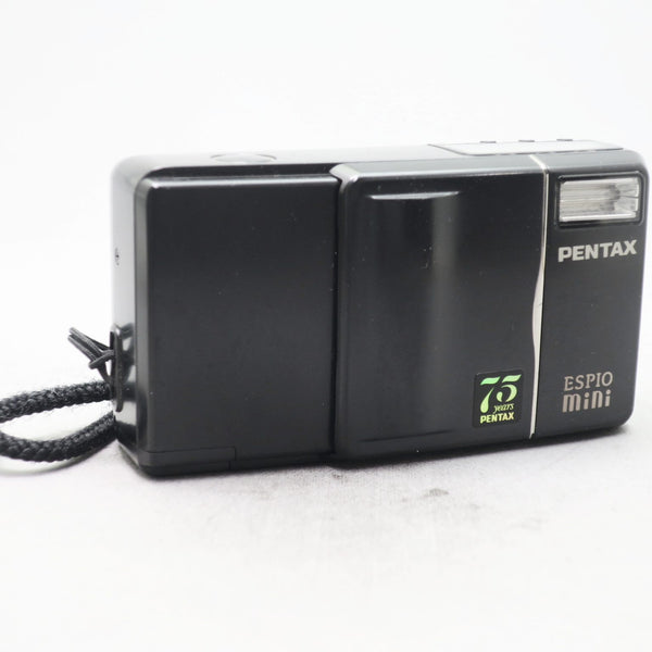 ★美品級★PENTAX ペンタックス ESPIO mini ブラック 75周年 ペンタックス エスピオミニ 75周年