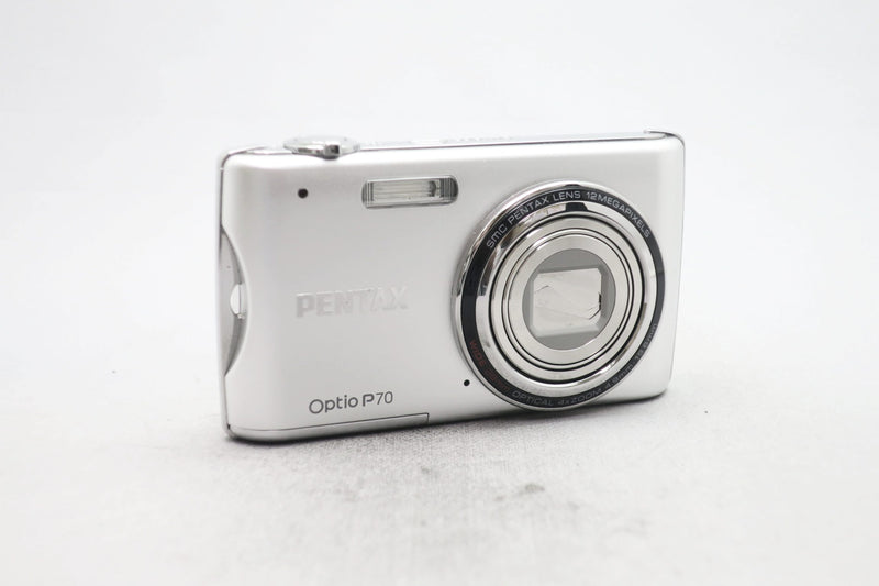 【動作確認済⭐️付属品あり】PENTAX OptioP70ブルー デジカメ スタイリッシュな超薄型のコンパクトデジタルカメラ『PENTAX Optio P70